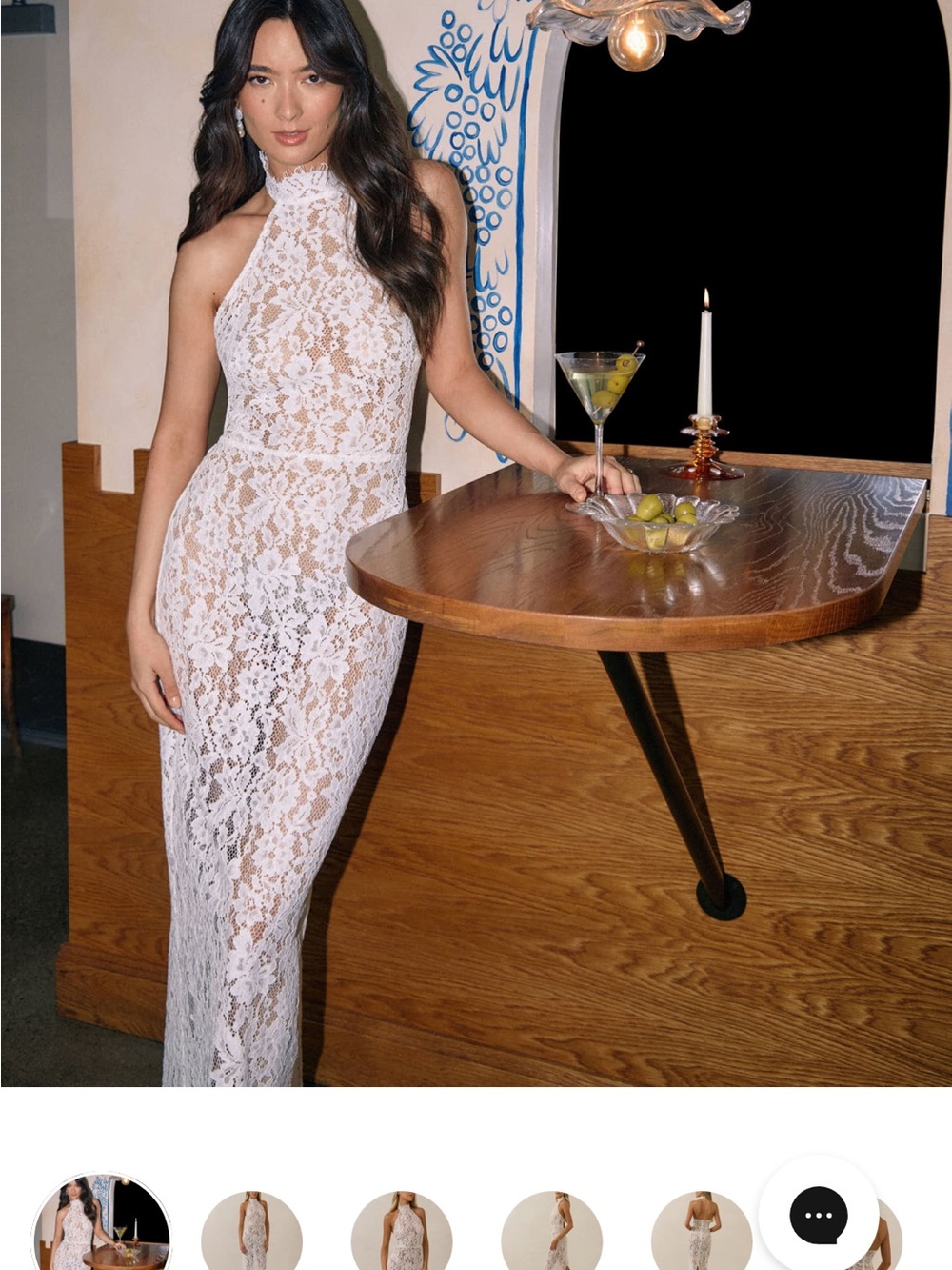 ELLIS White Lace Dress Park & Fifth Brand New
